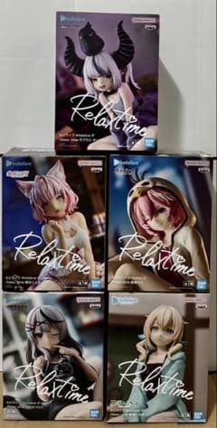 ホロライブ Relax time プライズフィギュア holoX 5個セット - メルカリ
