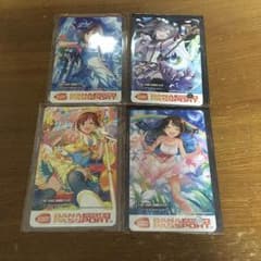 【アイドルマスター シンデレラガールズ】バナパスポートカード4枚セットのサムネイル