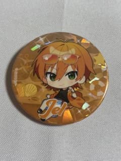 ふたば　みことさん　缶バッジ オレンジ色 すとぷり 2025 Summer ジェルくん 缶バッジ - メルカリ