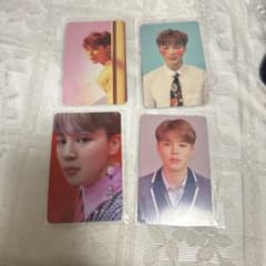 BTS JIMIN LOVE YOURSELF トレカ 4枚セットのサムネイル