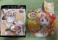 北沢はぐみ　バンドリ！フィルムライブ　色紙、サークルタオル、クリスマス缶バッジのサムネイル