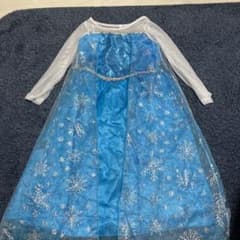 アナと雪の女王 エルサ ドレス ハロウィン ディズニー 子供 120のサムネイル