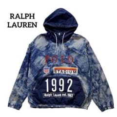極美品 RALPH LAUREN 1992 インディゴ アノラック パーカー - メルカリ