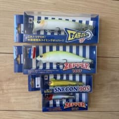 ブルーブルー ルアーセット売り ガボッツ ゼッパー スネコン シーバス