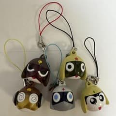ケロロ軍曹 マスコット ストラップ 5点セットのサムネイル