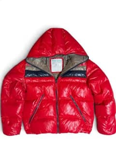 u*0様 BENETTON ベネトン BELOW ZERO ダウンジャケット 赤のサムネイル
