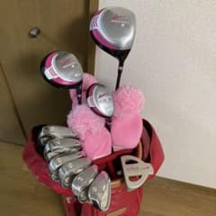 レディース 初心者向 豪華 ゴルフクラブ 10本 セット キャディバッグ付