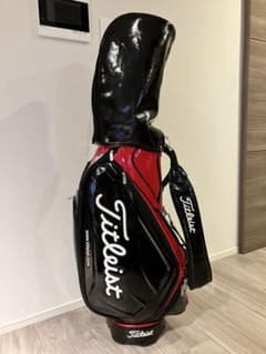 タイトリスト キャディバック 赤黒（Titleist ） - メルカリ