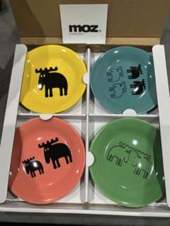 moz 新品未使用　ミニプレート4枚組のサムネイル
