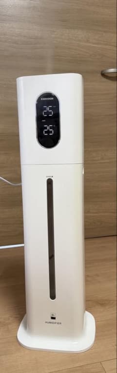KEECOONの8L大容量タワー型超音波式加湿器 - メルカリ