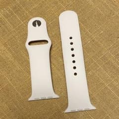 アップルウォッチ 42mm Apple Watch シリコンベルト白のサムネイル