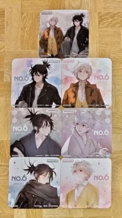 NO.6　コースター 全7種　ネズミ 紫苑　ノイタミナ No.6 コースター 全7種 ネズミ 紫苑 ノイタミナ - メルカリ