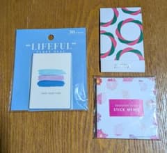 LIFEFULシール・KITTAシール・DESIGNERS GUILDメモ付箋のサムネイル