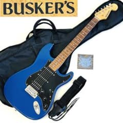 BUSKER'S BST-Standard エレキギター ブルー 【整備品】 - メルカリ