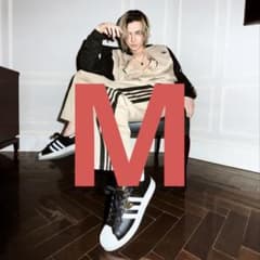 新品 藤井風 着用adidas ルーズ メッシュ トラックパンツ Mサイズ