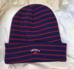 NOAH ストライプ ニット帽 - メルカリ