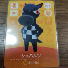 매달린 도둑의 숲 amiibo 카드 슈바르츠
