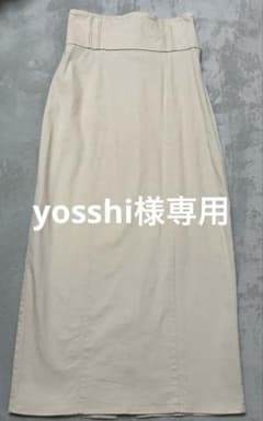 【ラグナムーン】ロングスカート　白のサムネイル