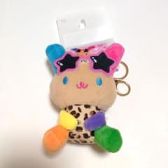 サンリオ ウサハナ マスコットキーホルダー ぬいぐるみ カラフル