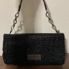 ☆開店セール☆ 新品未使用 美品 EPOCA レザー×シルク混コットン 