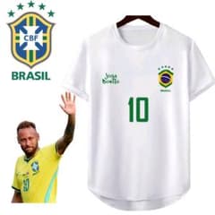即日発送】ブラジル代表Tシャツ L ネイマール ブロークコア