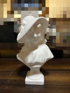 石膏 イタリアの少女胸像 ビンテージ デッサンのサムネイル