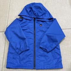 ダブルビー　ナイロンパーカー　ブルーのサムネイル