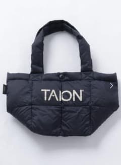 TAIONタイオン　ダウンバッグ　ネイビーのサムネイル