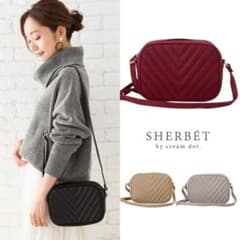 SHERBÉT ショルダーバッグ 多色展開 キルティングデザインのサムネイル