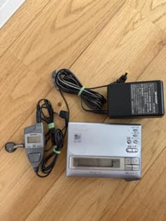 SHARP MD-100EX ポータブルMDレコーダー 動作確認済 - メルカリ