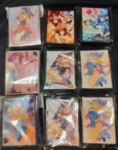 Character card sleeves bundle sale: Steins;Gate, Yu-Gi-Oh!, GochiUsa