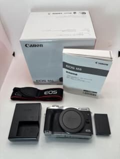 Canon EOS M6 ボディ シルバー☆元箱付き・比較的美品☆ - メルカリ