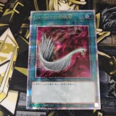 遊戯王1枚 ハーピィの羽根帚 QCAC 25thシークレット - メルカリ