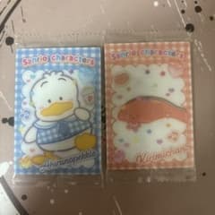 サンリオキャラクターズ クリアカード 2枚セット あひるのペックル きりみちゃんのサムネイル