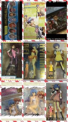 新品♡エヴァンゲリオン♡綾波レイ♡マリ♡フィギュアセットまとめ売りのサムネイル