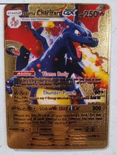 ポケモンカード Shining Charizard GX ゴールド［海外版］のサムネイル