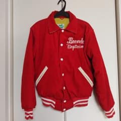 天*様 maple ヴィンテージ　スタジャン USA 襟付き　コーデュロイ　アメ maple 70's ヴィンテージ 襟付きスタジャン USA コーデュロイ - メルカリ