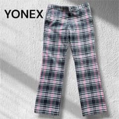 YONEX ヨネックス レディース チェック柄パンツ - メルカリ