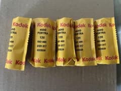 Kodak Portra 400 120フィルム 5本セットのサムネイル
