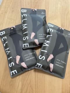 期間限定⭐︎BELMISE スリムレギンス LLサイズ TRUE BLACK✖️3のサムネイル