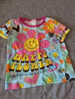 MN-K ハッピーフラワー Tシャツ 110のサムネイル