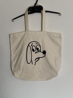YAECA トートバッグ　犬　dog 加賀美健のサムネイル