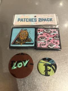 GRINDLODGE グラインドロッヂ LOVポーチ.ワッペン.バッチ3点セット 2025年最新】グラインドロッヂ ワッペンの人気アイテム - メルカリ