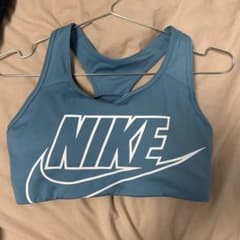 NIKE DRI-FIT スポーツブラ Lサイズ ブルーのサムネイル
