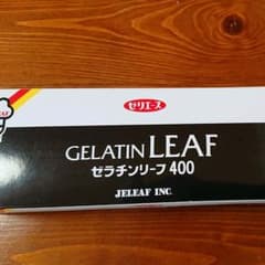 値下げ ゼラチンリーフ 黒箱 400のサムネイル