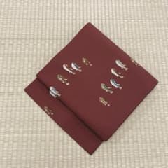 正絹 名古屋帯 ふぐ (未使用品) - メルカリ