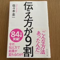 伝え方が9割のサムネイル