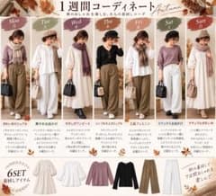 6点セット L レディース服まとめ売り セットアップ コーデ売り 大人
