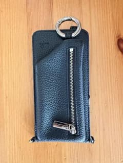 ajew iPhone 케이스 블랙 M size