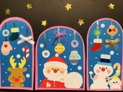 ＊ クリスマス　＊ 冬　12月 壁面　壁面飾り　保育　保育園　幼稚園のサムネイル